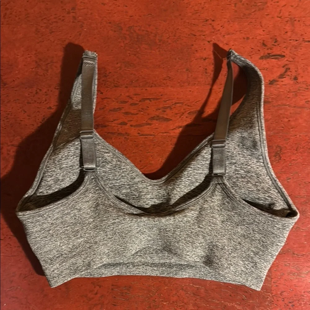 Puma Women's Gray Sports Bra - Picture 2 of 3